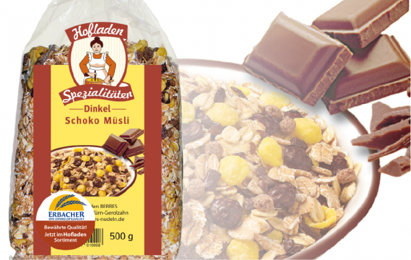 Dinkel Schoko Müsli 500g