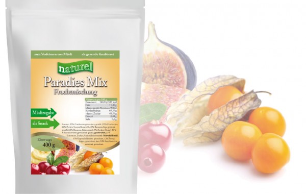 Paradies-Mix Fruchtmischung 400g