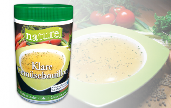 Klare Gemüsebouillon 700g