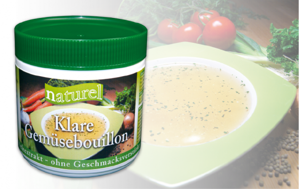 Klare Gemüsebouillon 400g